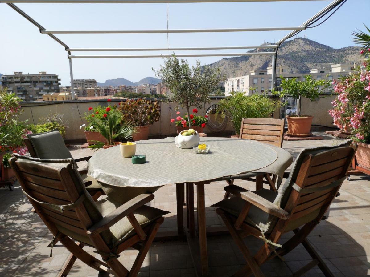 Апартаменты La Terrazza Di Jenny Палермо Экстерьер фото